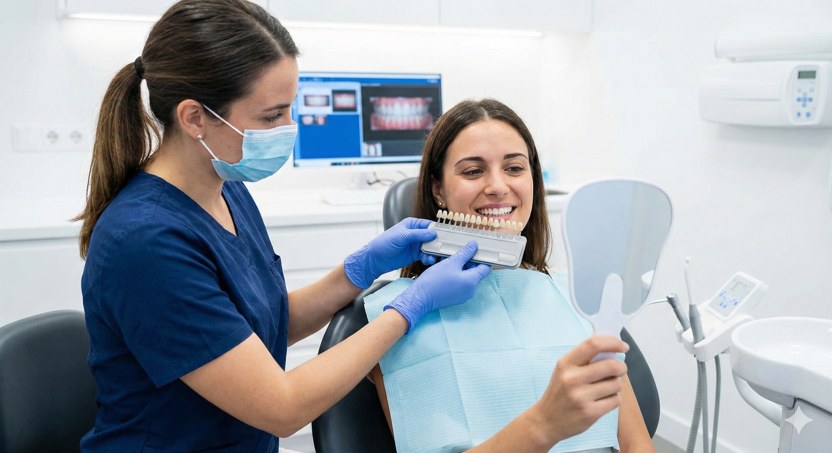 Professional teeth whitening
