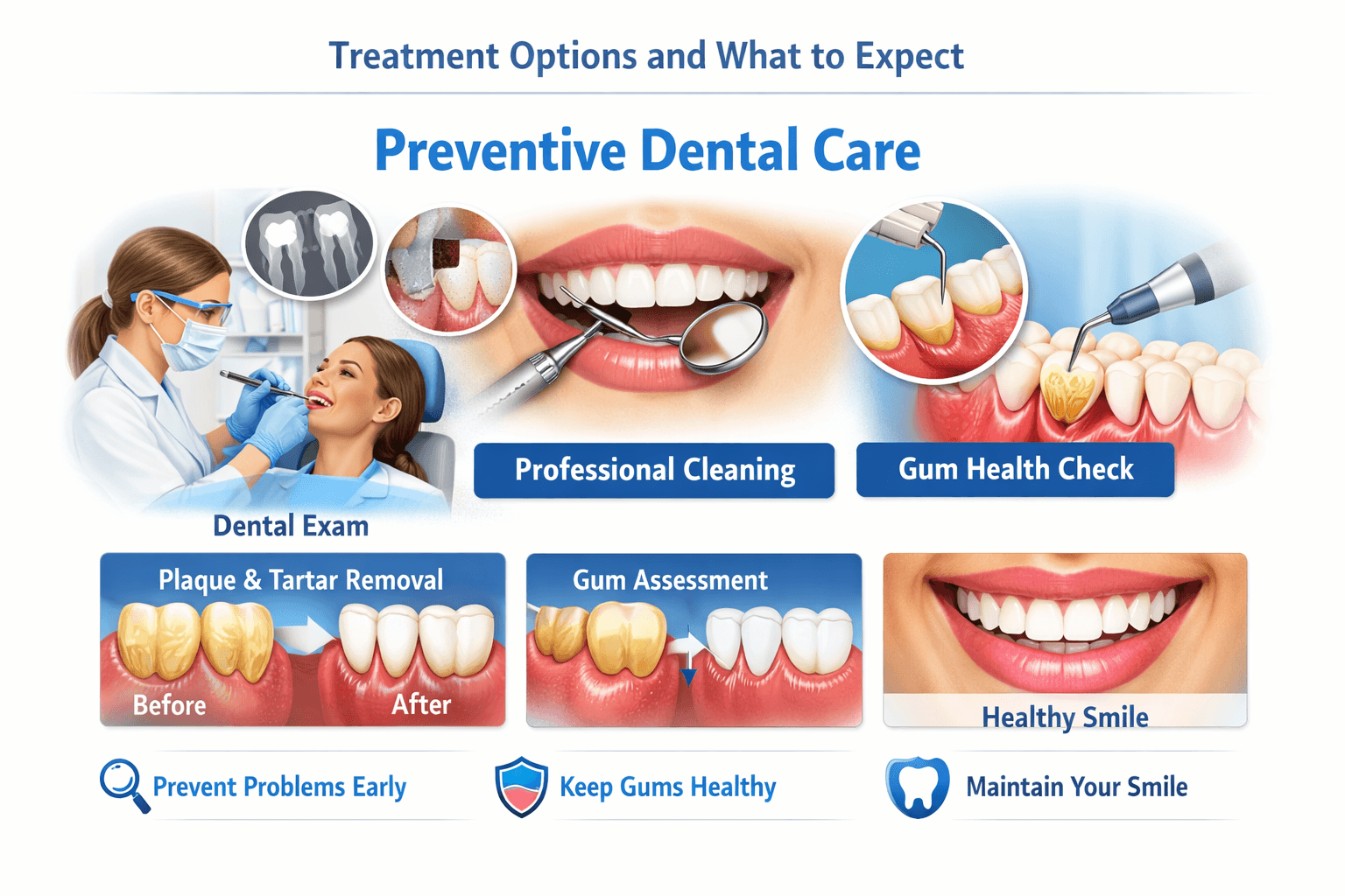 Types of dental conditions